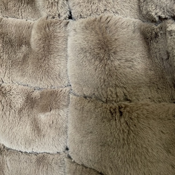 Mocha Faux Fur Coat - Picture 2 of 10